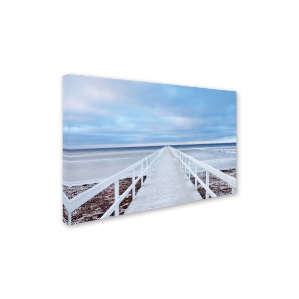 Jacek Oleksinski 'The Bridge' Canvas Art,22x32